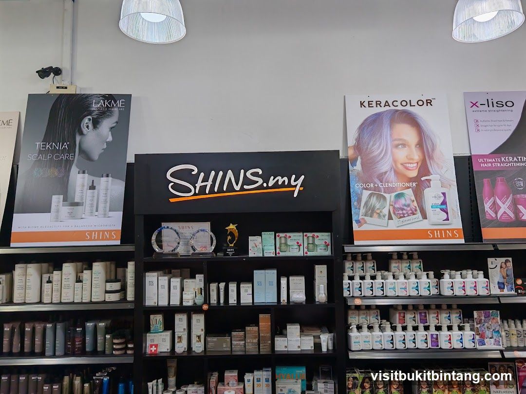 Hair Care Products Display