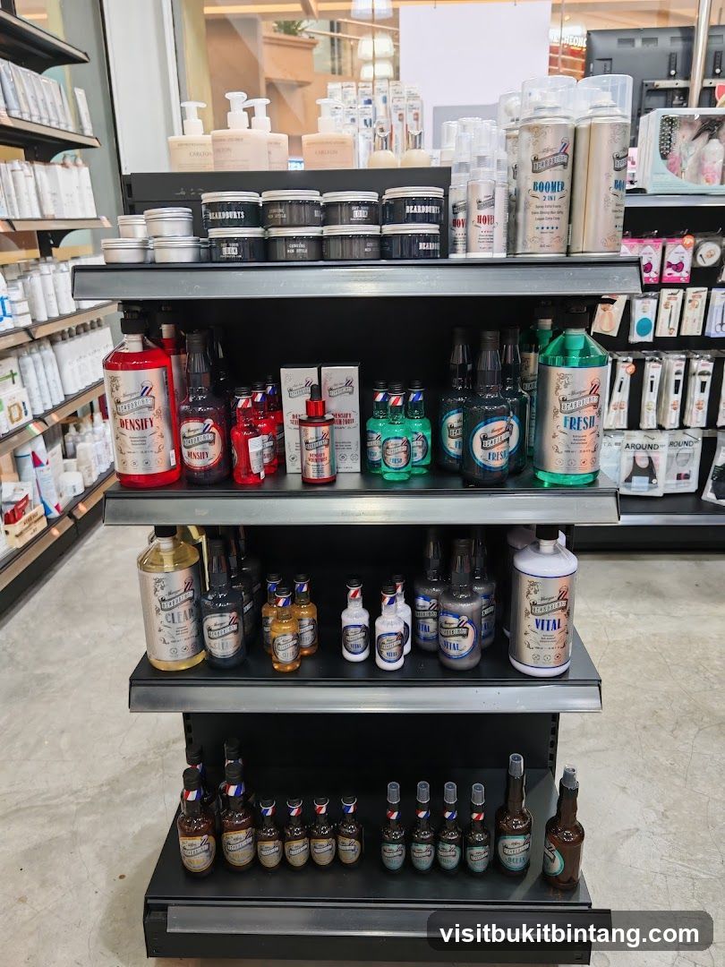Grooming Products Display