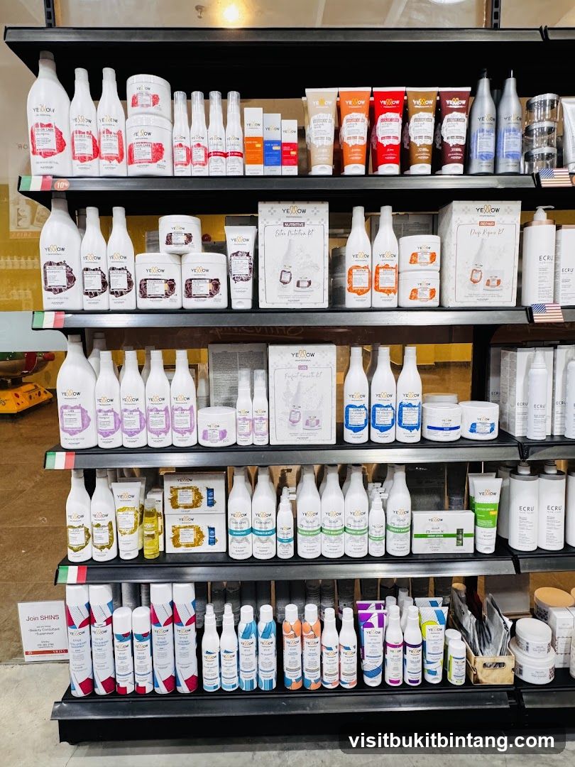 Hair Care Products on Shelves