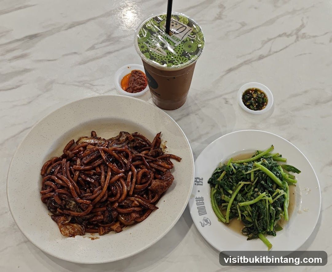 Noodles and Greens