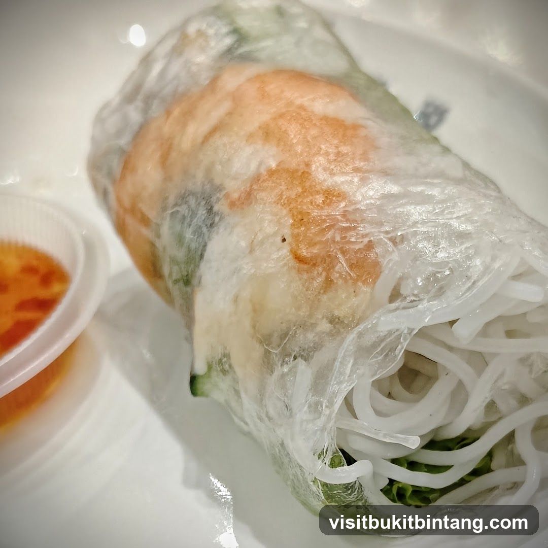 Fresh Spring Roll with Shrimp