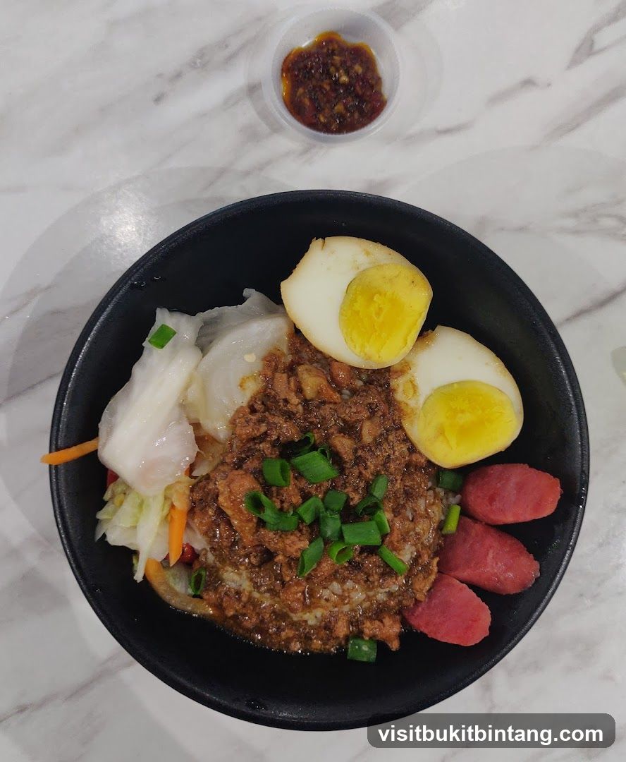 Braised Pork Rice Bowl