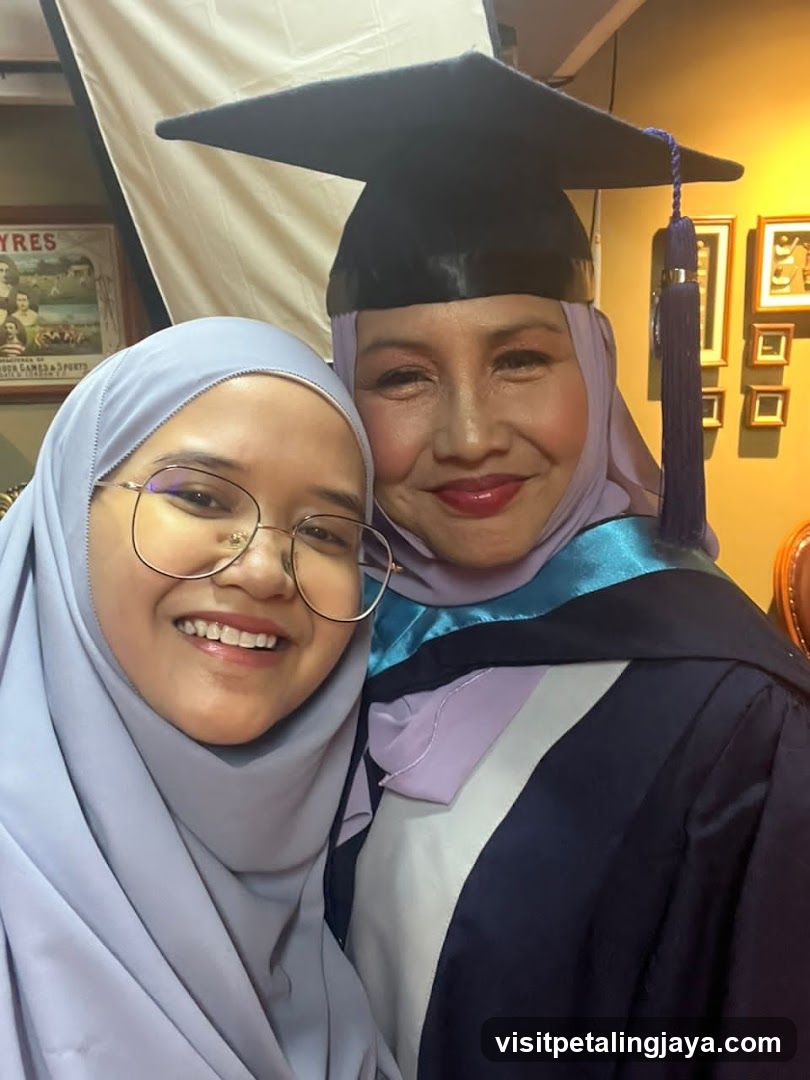 Graduation Photo with Hijab
