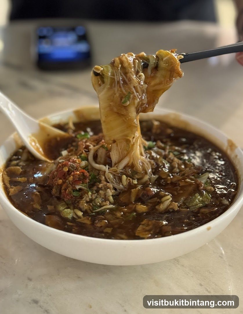 Noodles with Savory Broth
