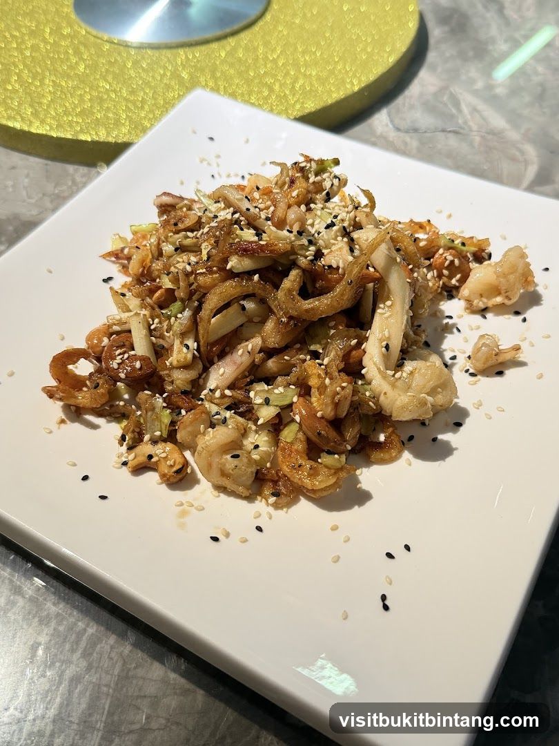 Fried Seafood and Vegetable Medley