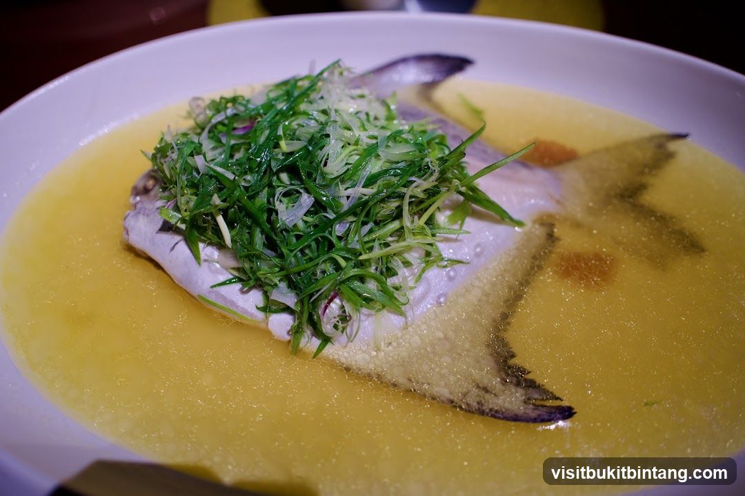 Steamed Fish with Scallions