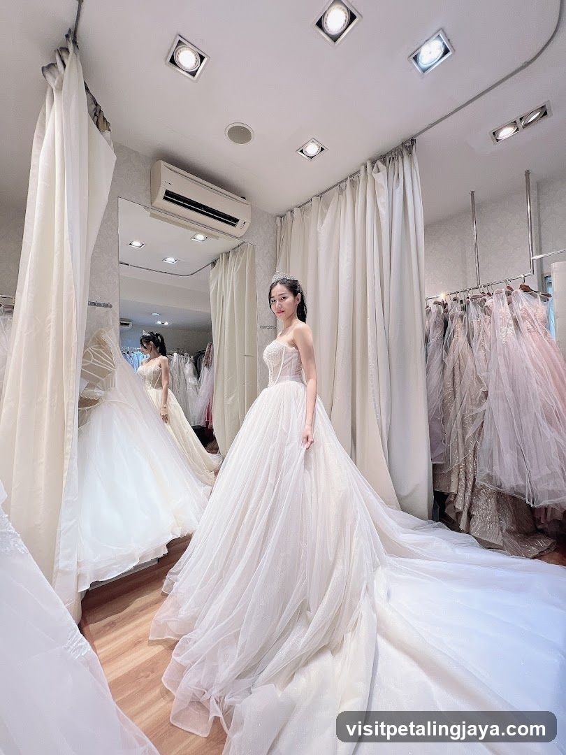Bridal Dress Fitting Room Interior
