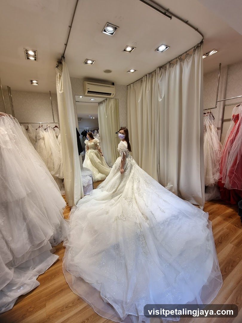 Bridal Dress Fitting Room Interior