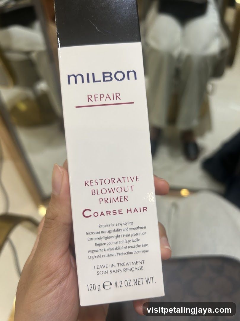Milbon Repair Coarse Hair Blowout Primer