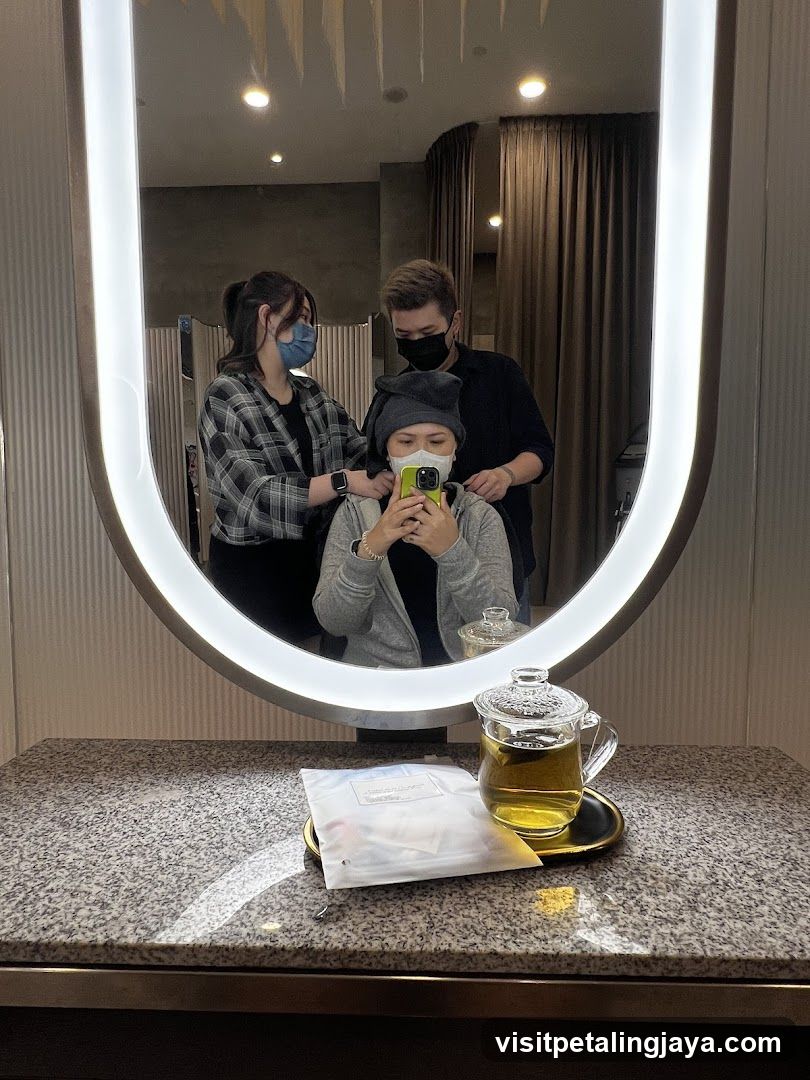 Beauty Salon Interior Reflection