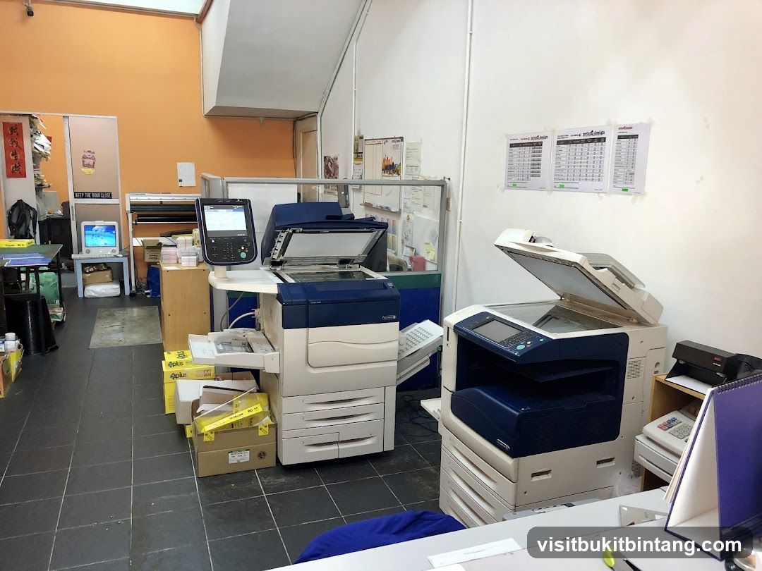 Copy Shop Interior