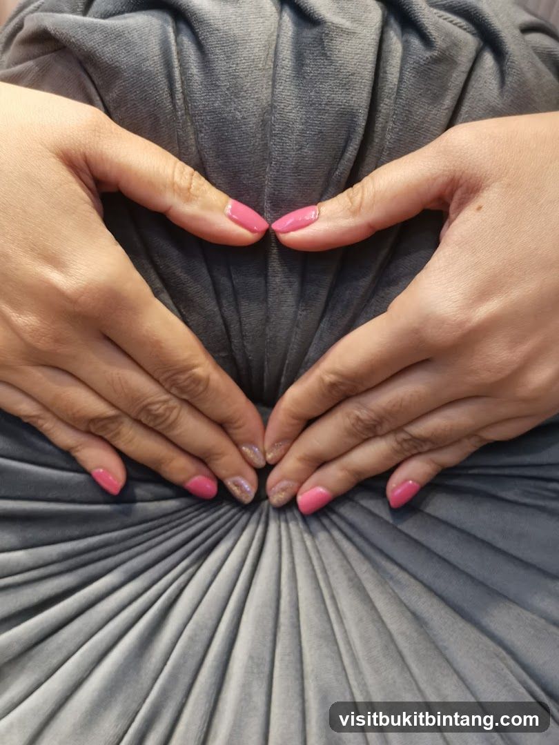 Hands forming a heart shape