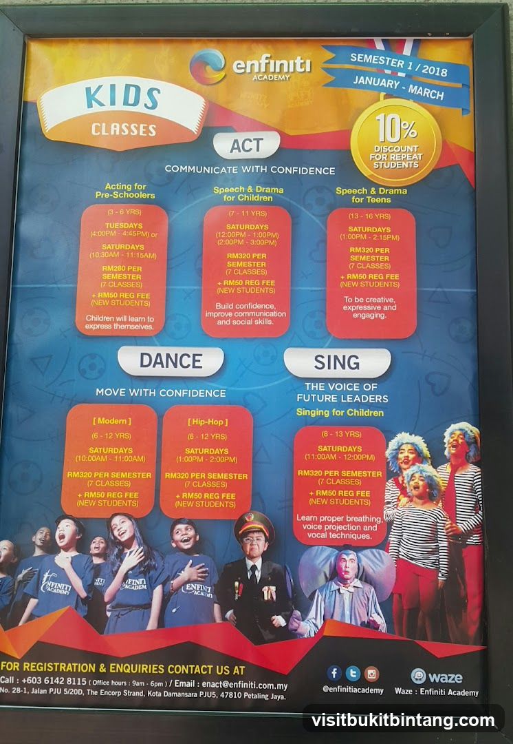 Enfiniti Academy Kids Classes