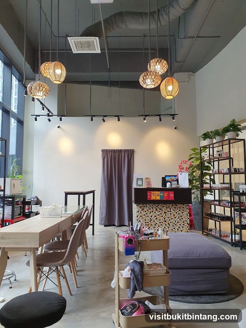 Nail Salon Interior