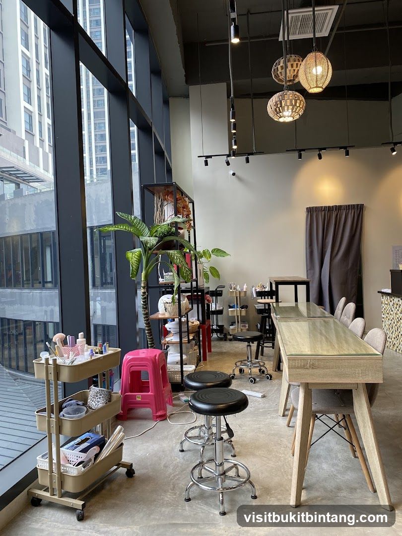 Nail Salon Interior