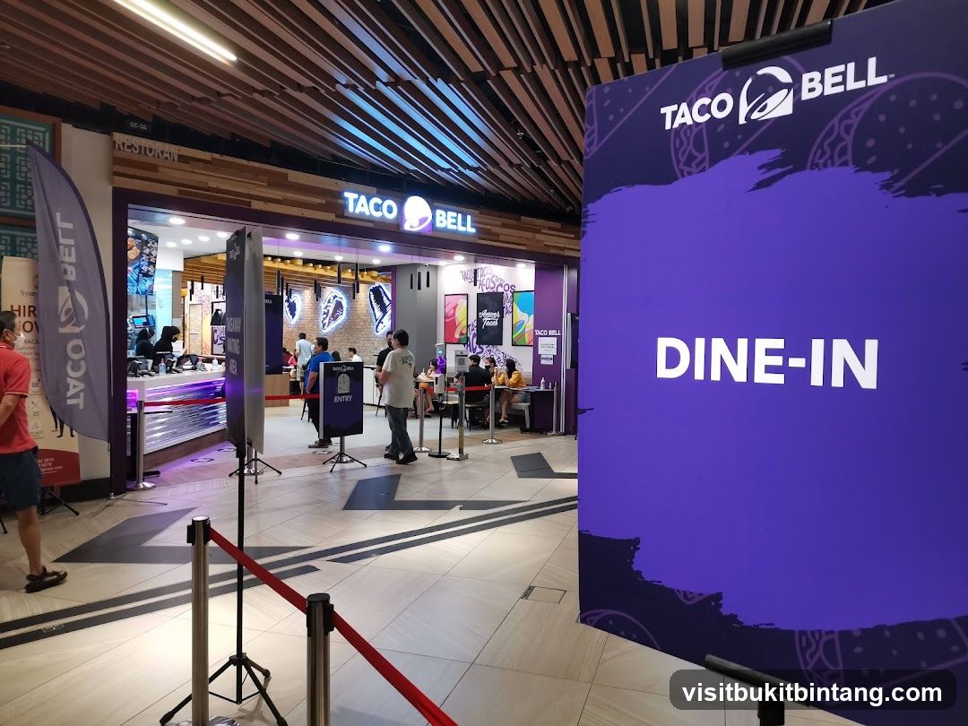 Taco Bell Dine-In Area