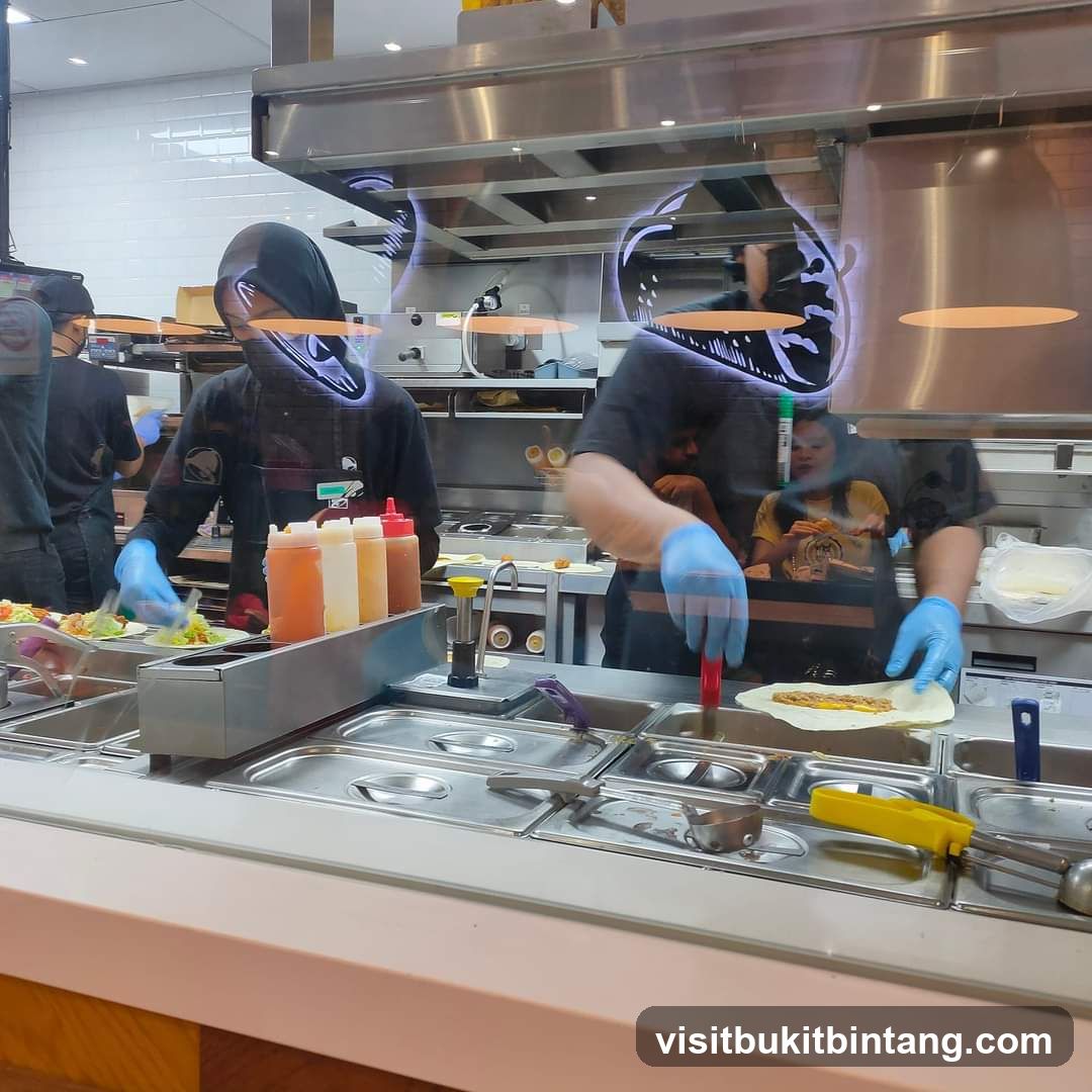 Restaurant Kitchen Staff Preparing Food