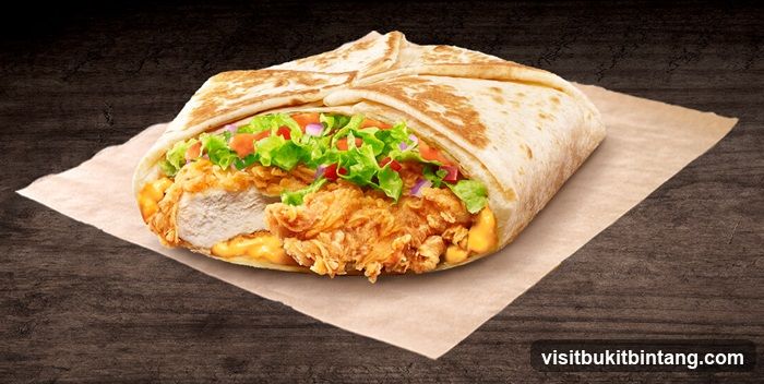 Crispy Chicken Wrap
