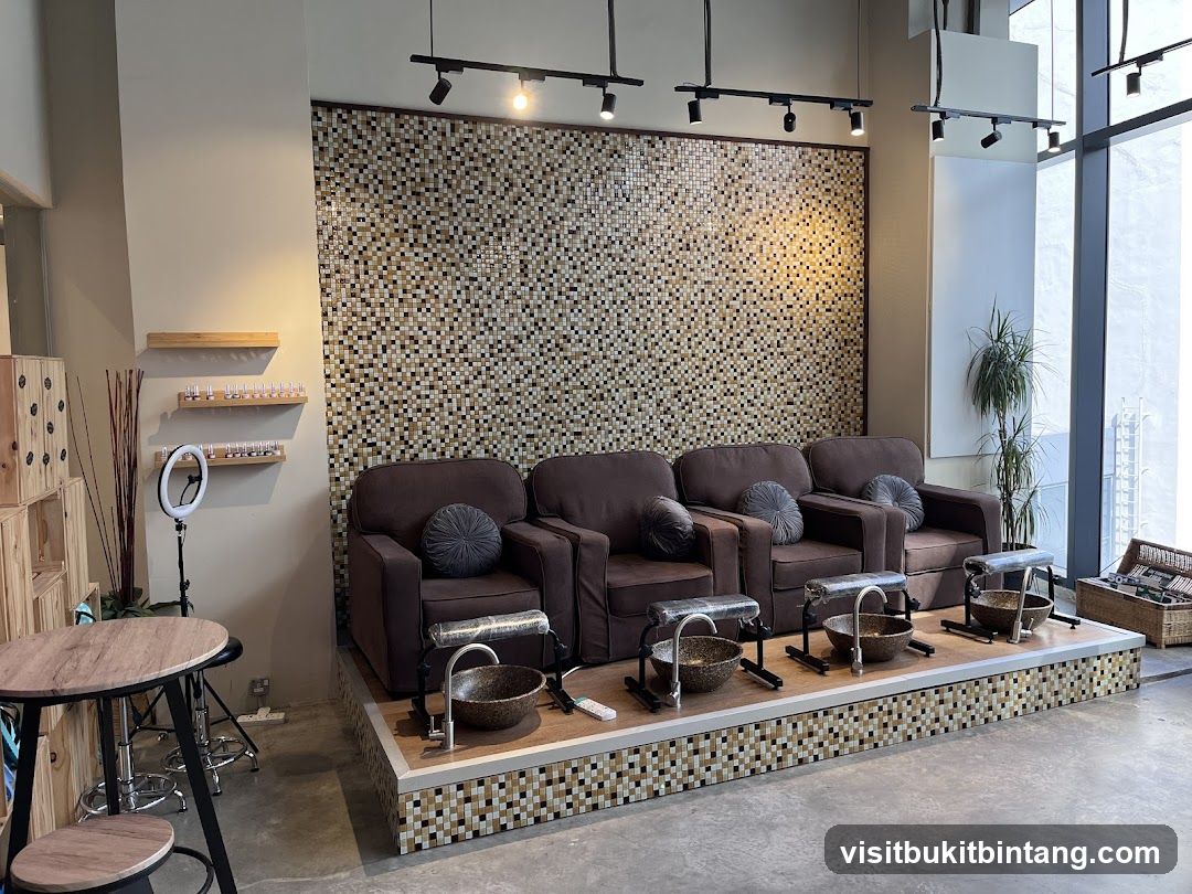 Nail Salon Pedicure Area