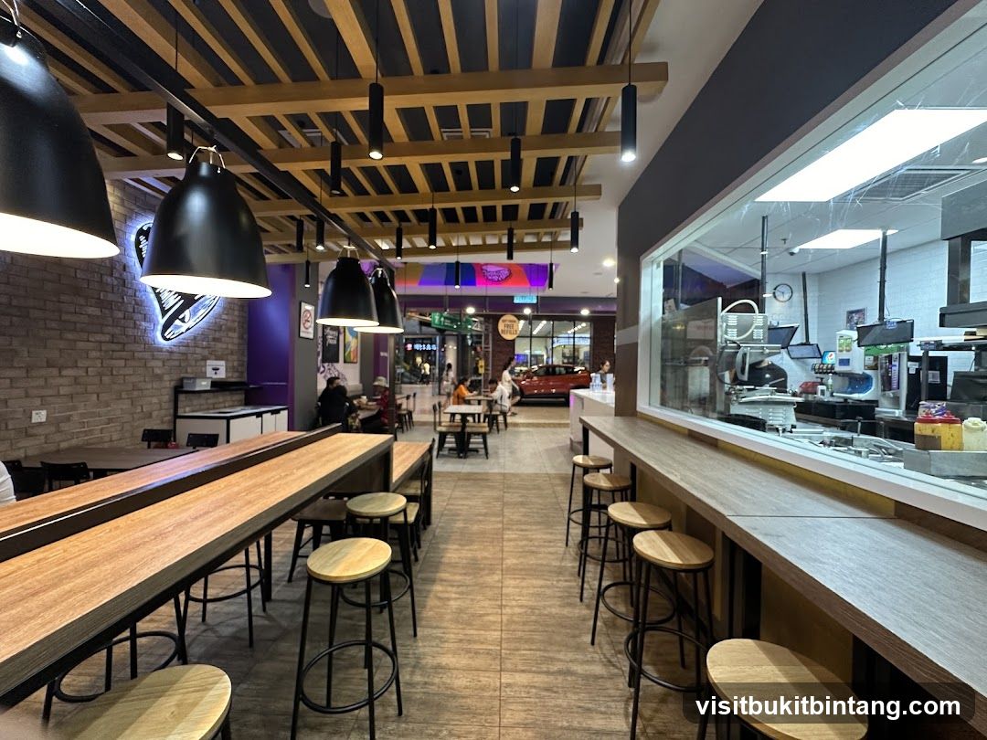 Fast Food Restaurant Interior