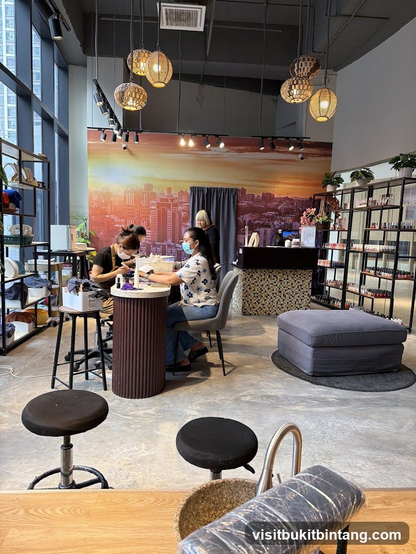 Nail Salon Interior