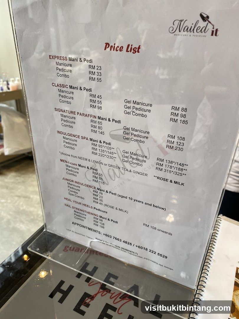 Price List