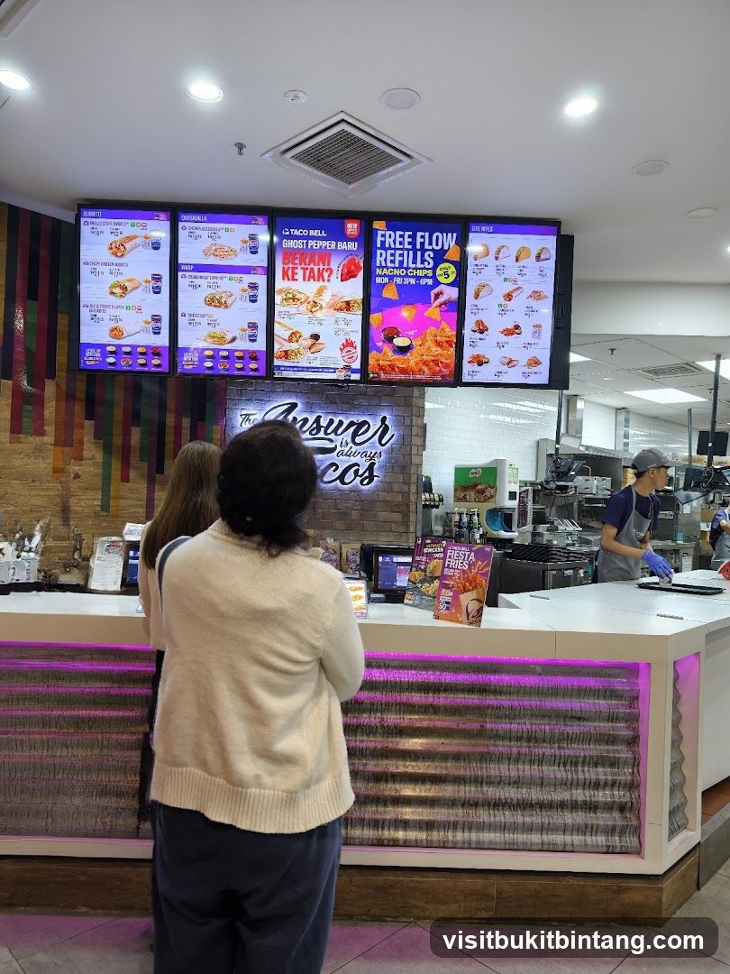 Taco Bell Menu Boards