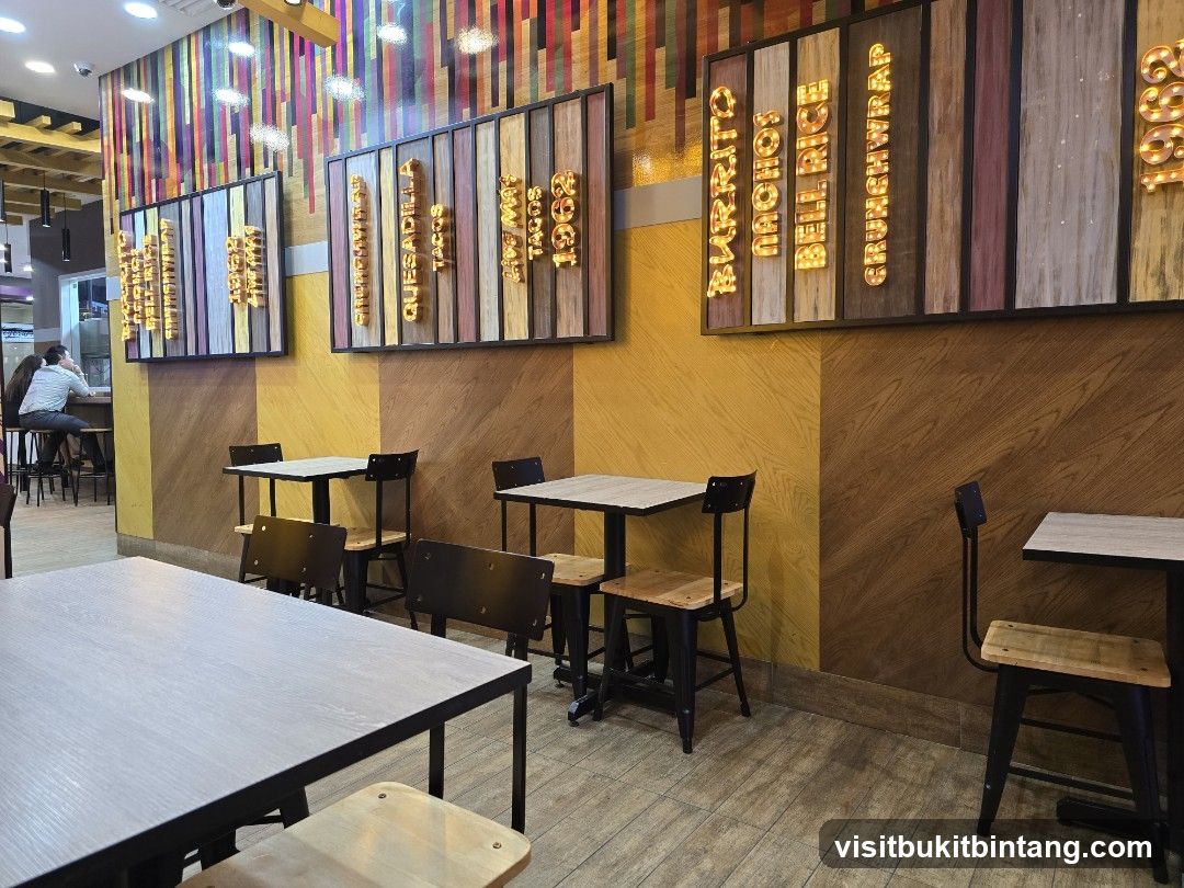 Restaurant Interior with Menu Boards