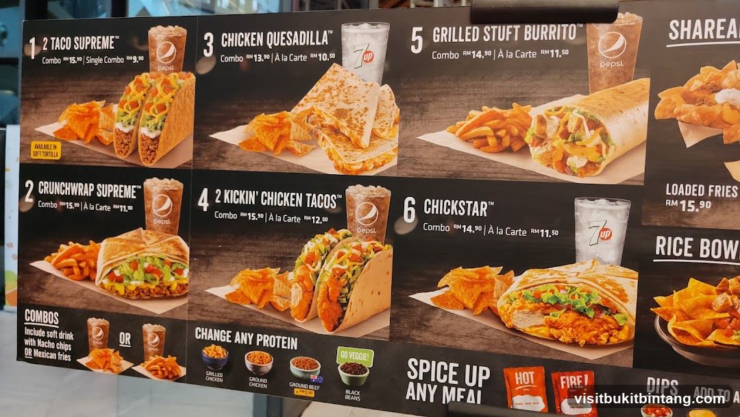 Taco Menu