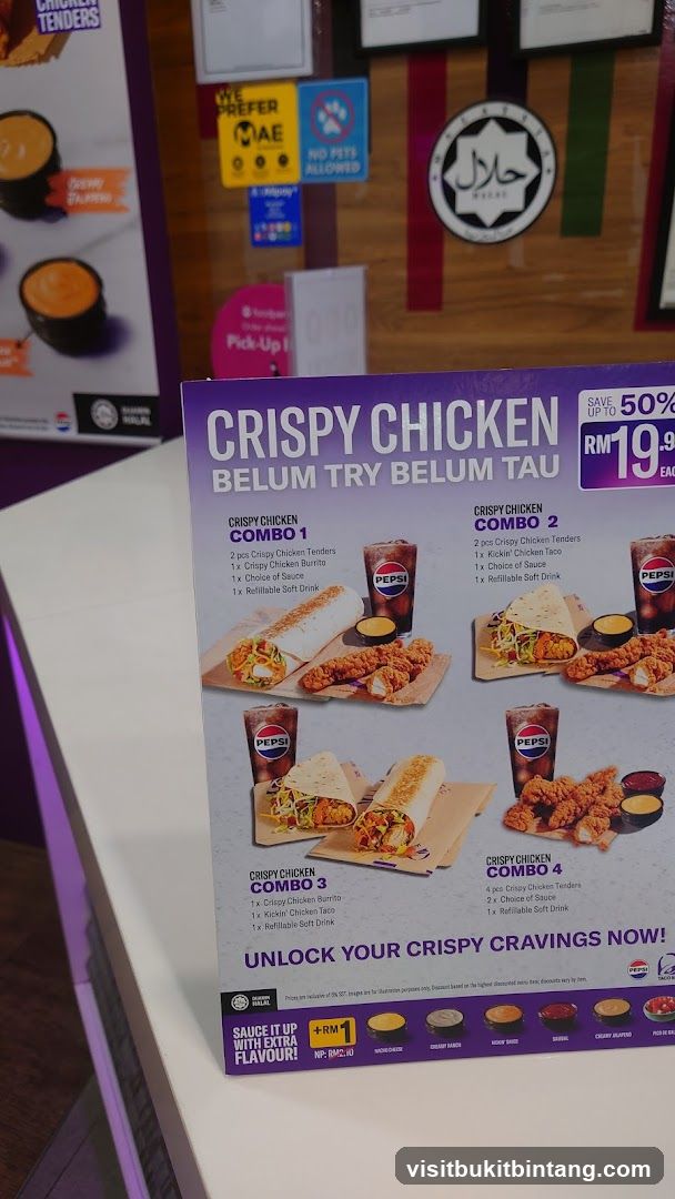 CRISPY CHICKEN COMBOS