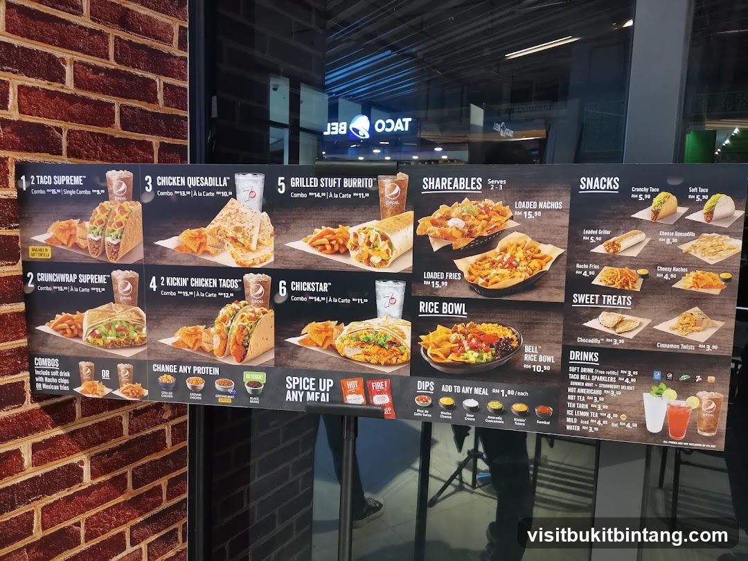 Taco Bell Menu