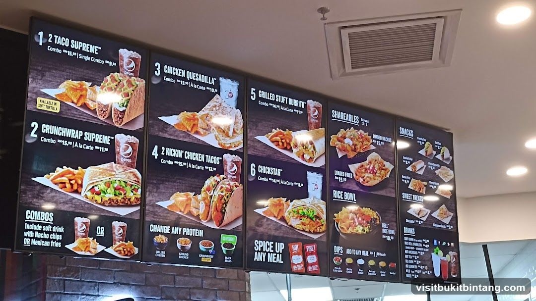 Taco Menu