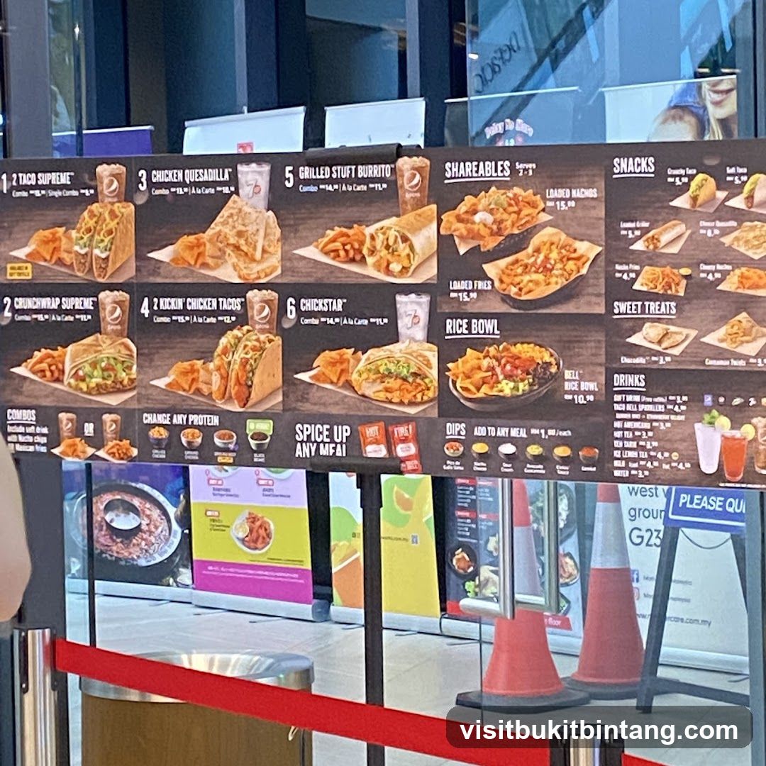 Taco Menu