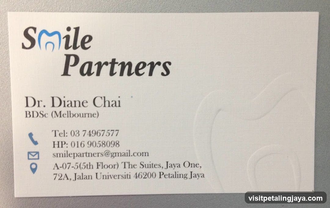 Smile Partners Business Card