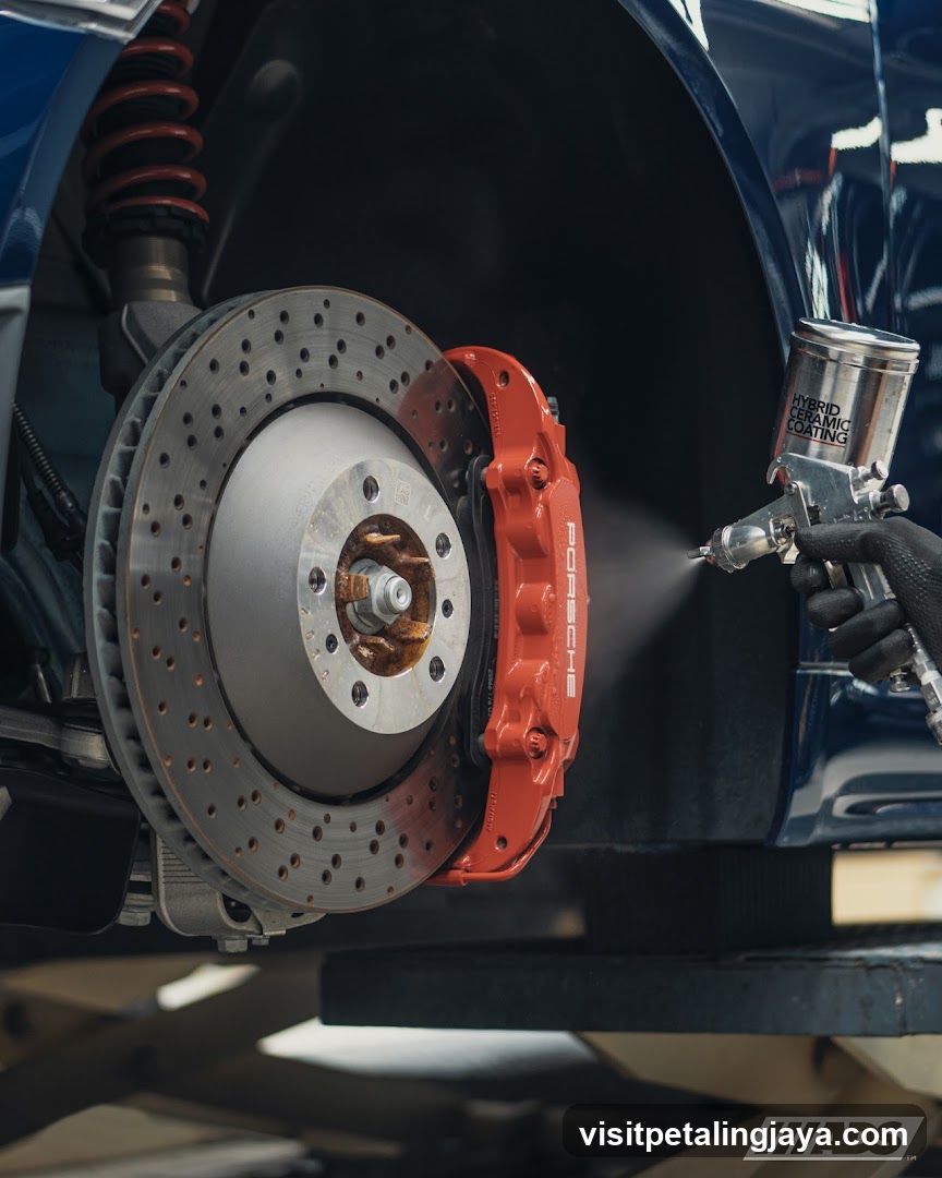 Car Brake Caliper Painting