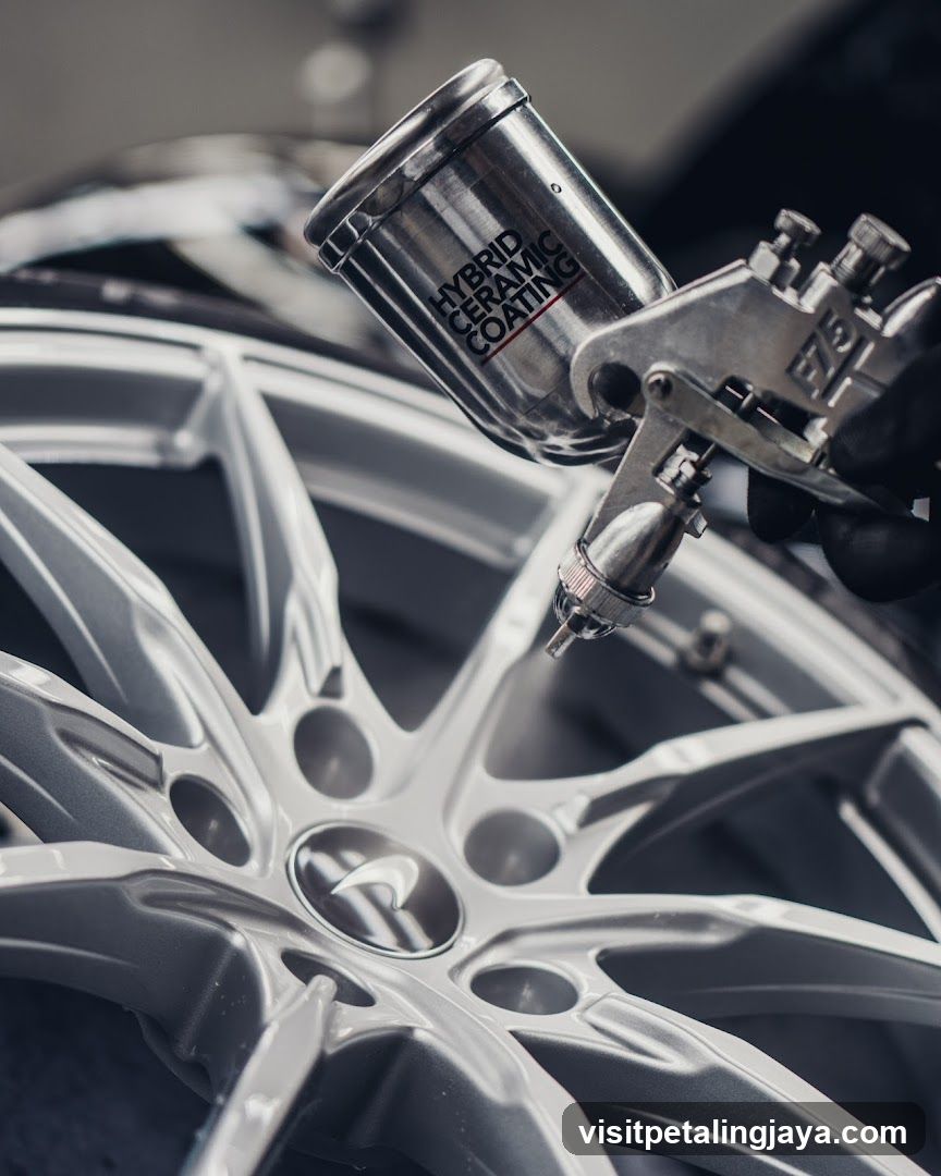 Car Wheel Coating Process
