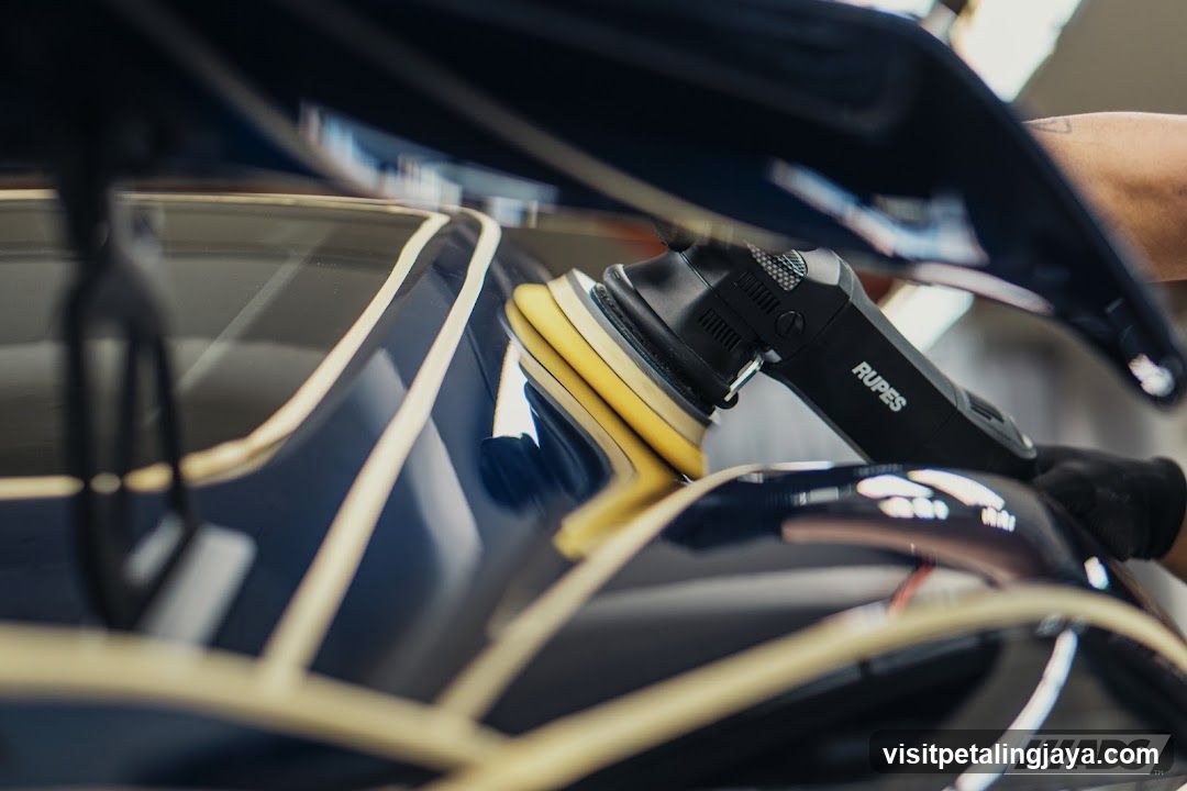Car Detailing with Polisher
