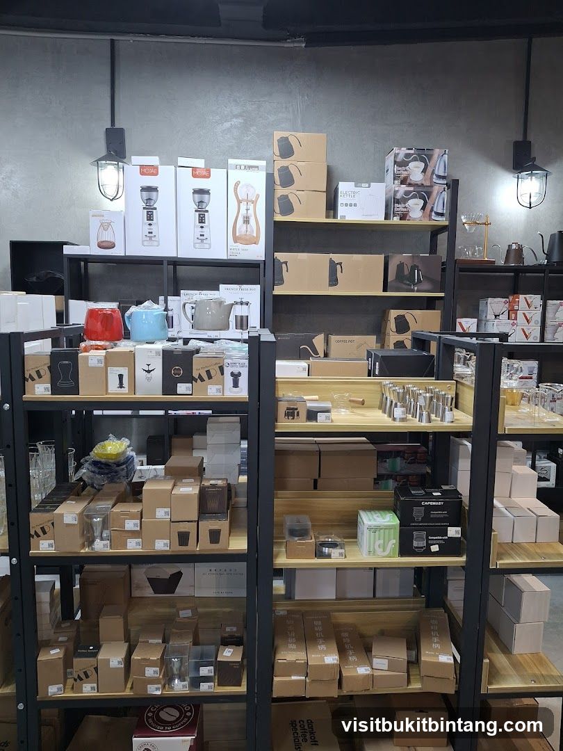 Coffee Equipment Display