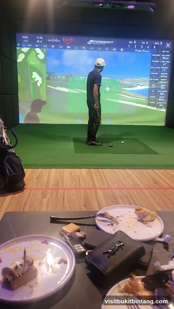 Golf Simulator Session