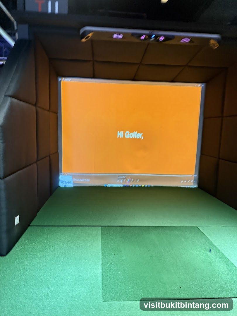 Golf Simulator Screen