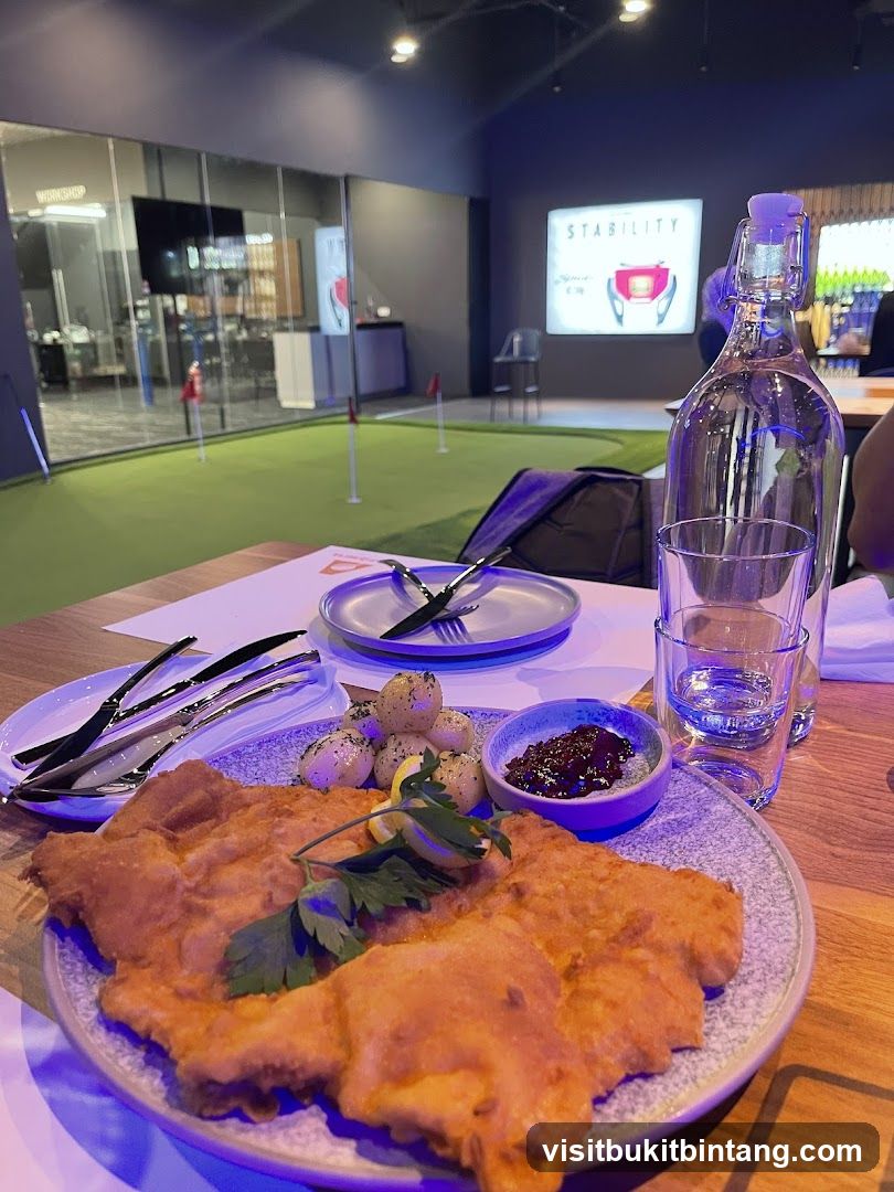 Schnitzel with Potatoes and Jam