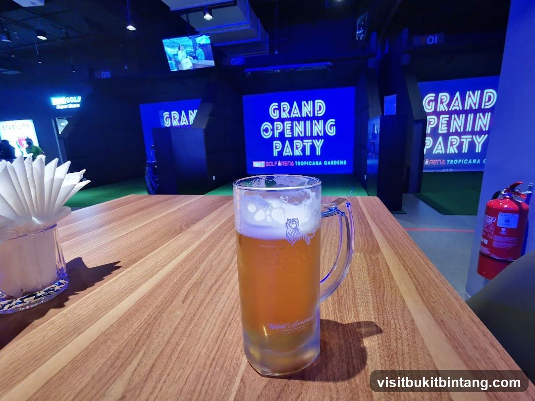 Grand Opening Party at Golf Arena