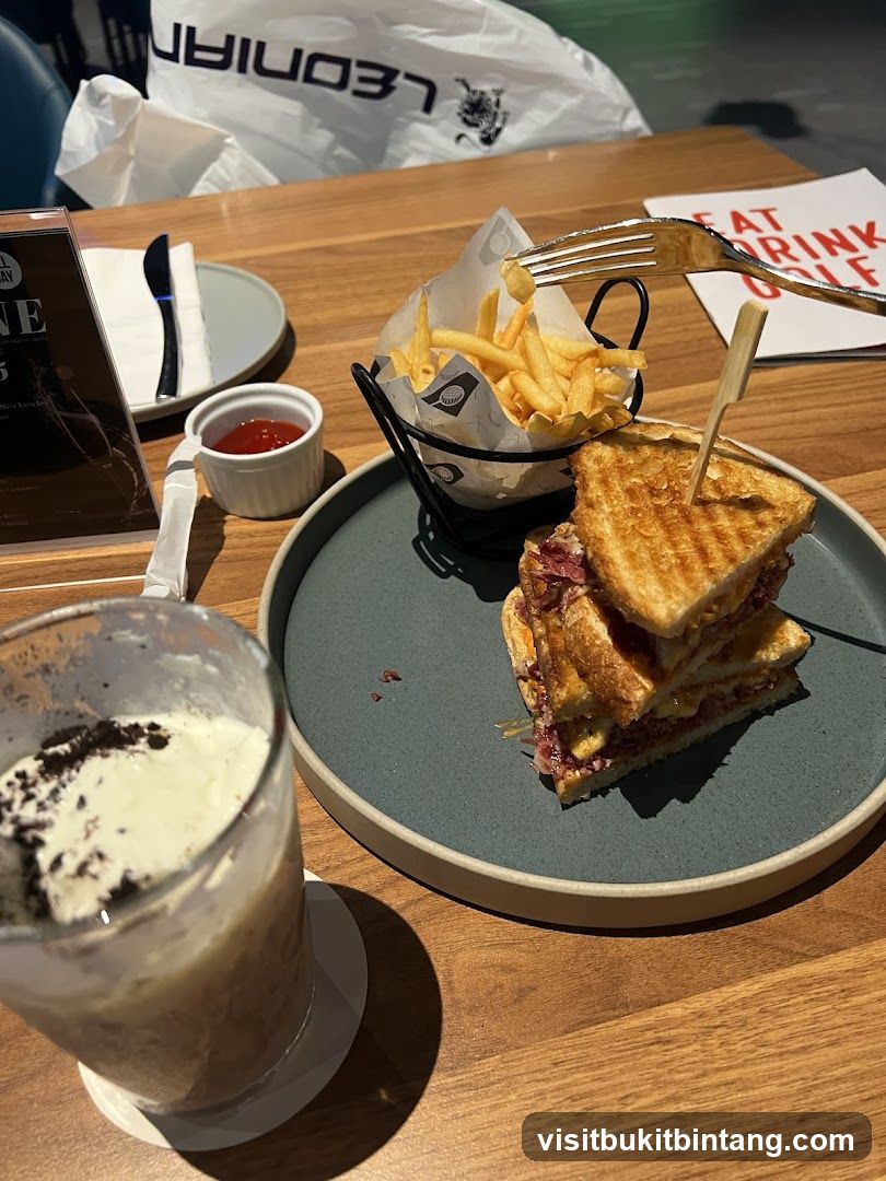 Sandwich, Fries, and Drink