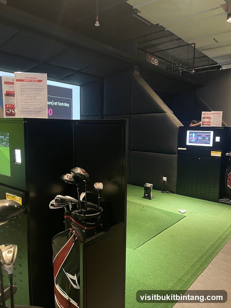 Indoor Golf Bay