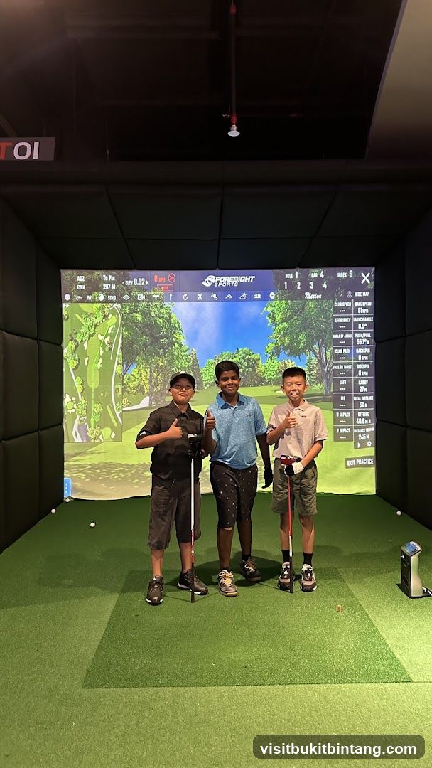 Golf Simulator Session