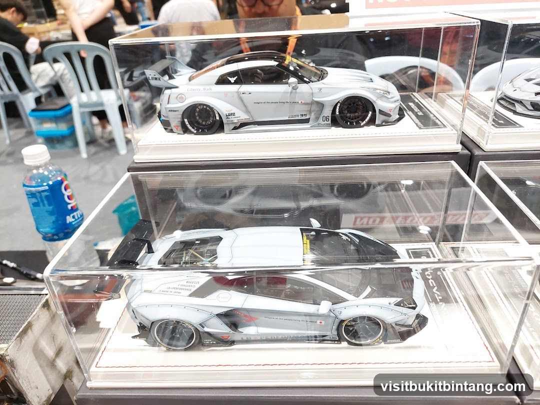 Model Cars on Display