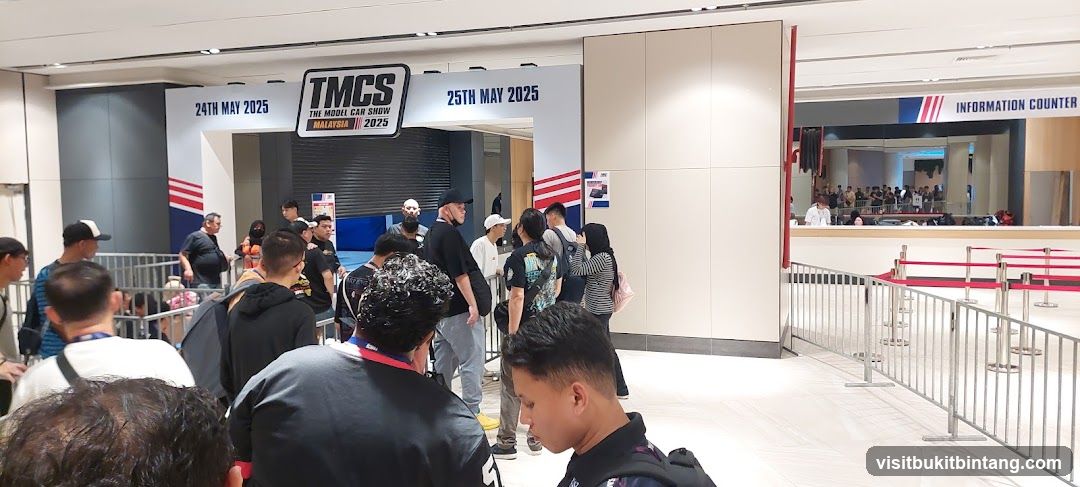 The Model Car Show Malaysia 2025 Entrance