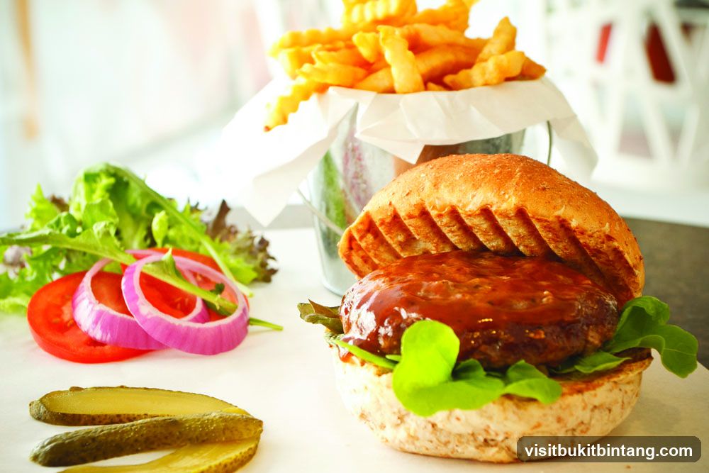 Burger and Fries