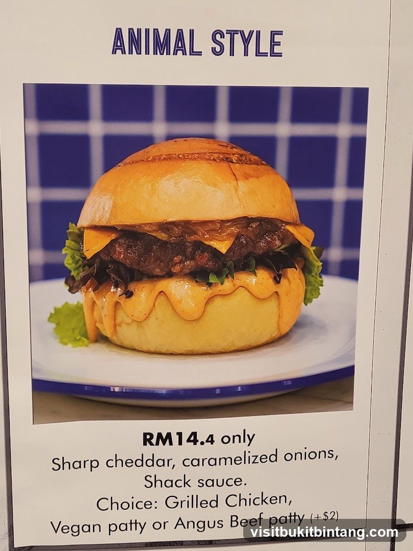 Animal Style Burger