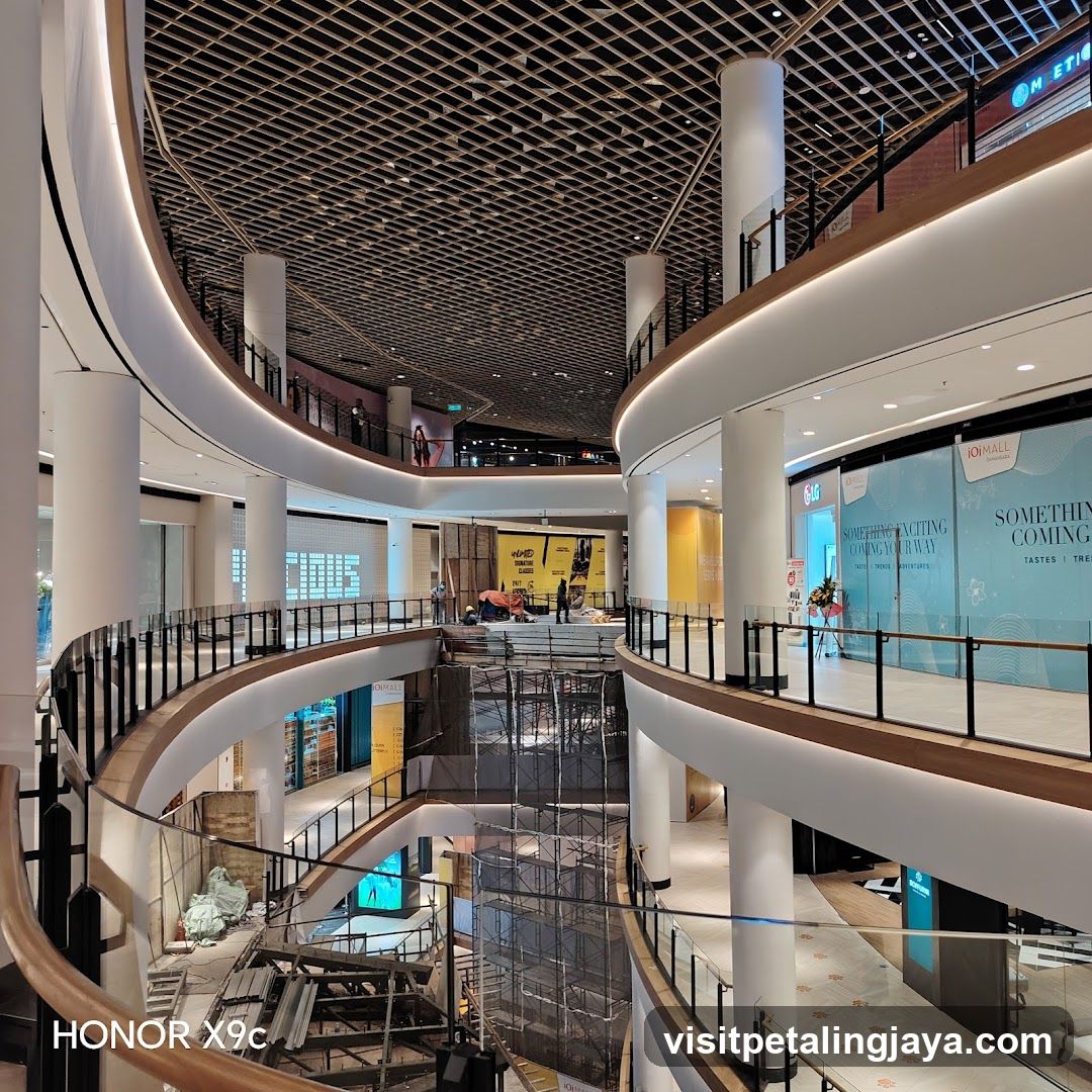 Shopping Mall Interior Under Construction